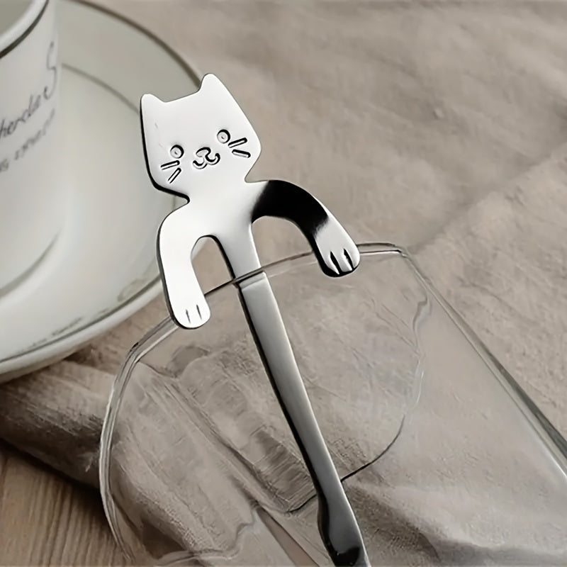 Cat-Shaped Coffee Spoon